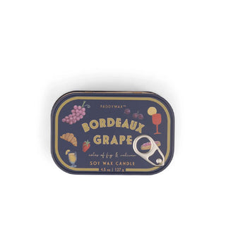 Bistro Candle Tin: Bordeaux Grape