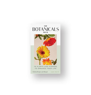 The Botanicals Deck box features a colorful photograph of flowers