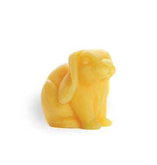 Beeswax rabbit figurine candle