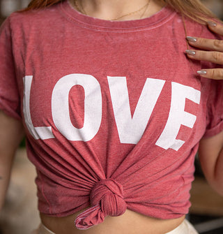 Love Burnout Tee