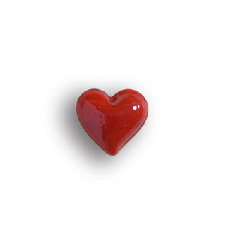 Mini Red Glass Heart