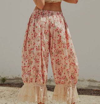 Pink Prairie Floral Bloomers