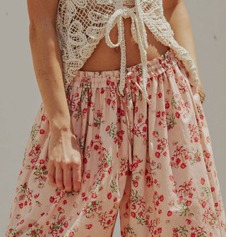 Pink Prairie Floral Bloomers