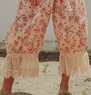 Pink Prairie Floral Bloomers