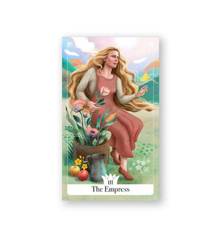 The Empress tarot card inspired by the movie The Princess Bride features an illustration of Buttercup on her farm