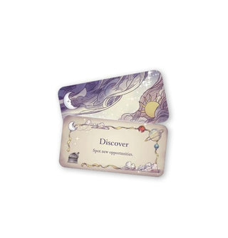 Sample card from the Star Light deck reads, "Discover: Spot new opportunities."