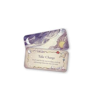 Sample card from the Star Light deck reads, "Take Charge: Don't wait for the stars to align, reach up and arrange them the way you want."